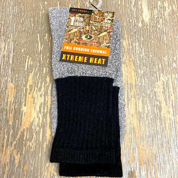 Mossy Oak Other - 2/$12❤️❤️❤️NEW MOSSY OAK FULL CUSHION THERMAL SOCKS 10-13